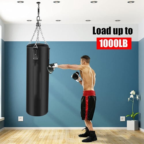 Stainless Steel Ceiling Hooks,Snap Hook Carabiner and Screws Accessories Gym Wall Ring Hook Capacity up to 450KG Heavy Duty Suspension Ceiling Hooks for Hanging Yoga Swing Hammock Boxing Punch Bag
