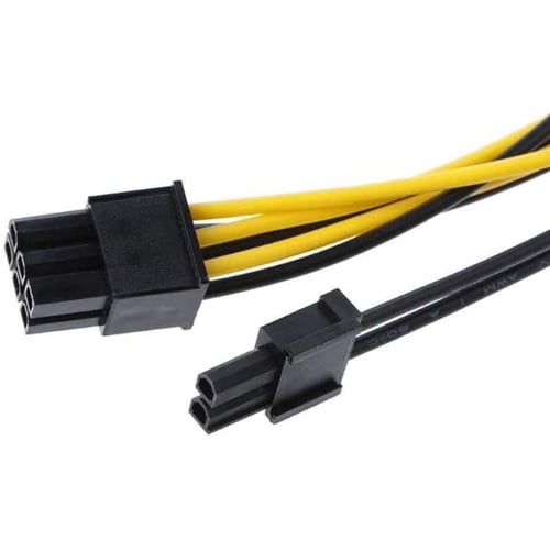 20CM 1 in 2 Male 15Pin to 8Pin SATA Cable 18AWG Wire Connector for Mining Miner Dual SATA Power Cable 15P to 8P Graphics Card 
