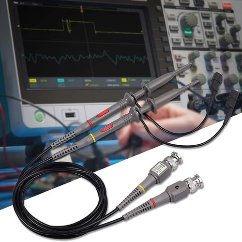100MHz Oscilloscope Scope Analyzer Clip Probe Test Leads Kit For HP Tektronix X4 