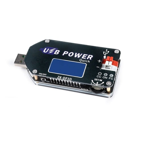 2A/15W Digital Control USB Adjustable Power Supply CC CV Module For Fast Charge 