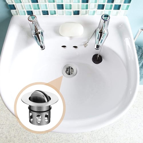 2 Pieces Of Kitchen Sink Trash Basket, What To Use Seal Bathtub Drain