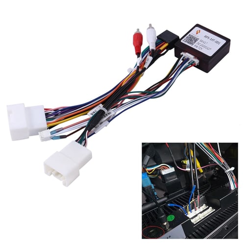 Car 16pin Power Wiring Harness Cable, How To Install Wiring Harness
