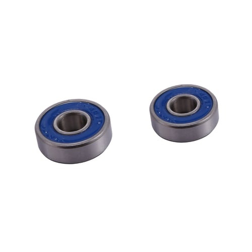 16 Pieces 608rs Frictionless ABEC-9 Skateboard Bearing for Longboard Roller 