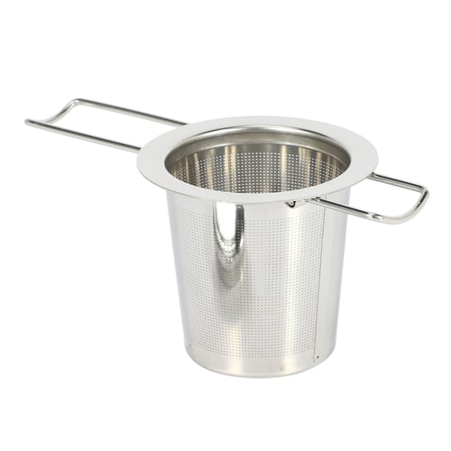 1pc Tea Infuser Stainless Steel Tea Strainer Mesh Leaf Filter with Long Handle 