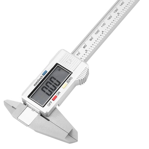 Digital Electronic Caliper Vernier Micrometer Measuring Inch Metric Fraction