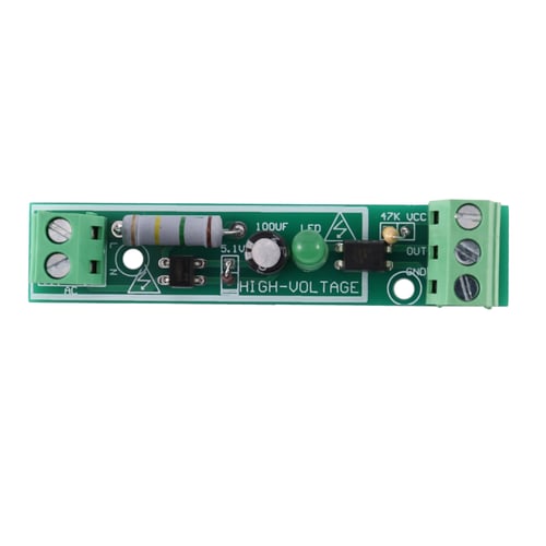 for PLC AC 220V 1-Bit Optocoupler Isolation Module Voltage Detect Board Adaptive 