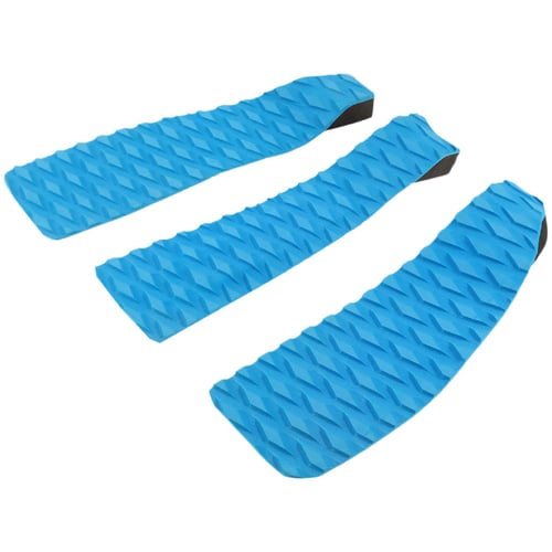 3X Non Slip Surfboard Traction Tail Pads Deck Grips for Surfing Skimboarding 