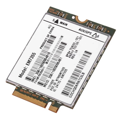 HP lt4111 820 g1 GOBI 5000 Sierra em7355 WWAN NGFF 4 G LTE modules Card 