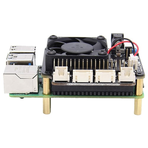 X735 V2.0 Power Management Board Temperature Control Fan For Raspberry Pi 4 3B+ 