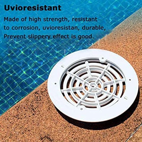 Replacement Cover Main Drain Swimming Pool Accessary with Screws 