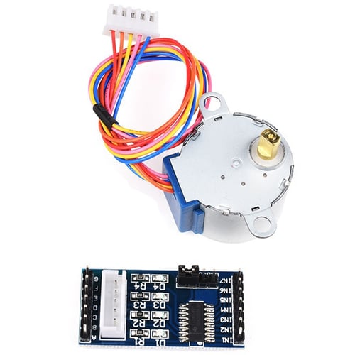 5V 4 Phase Geared Stepper-Motor With ULN2003 Driver Board 28BYJ-48 For Arduino 