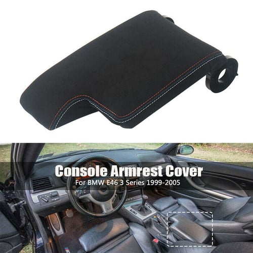 FITS BMW E46 ARM REST ARMREST COVER GENUINE LEATHER COVER 