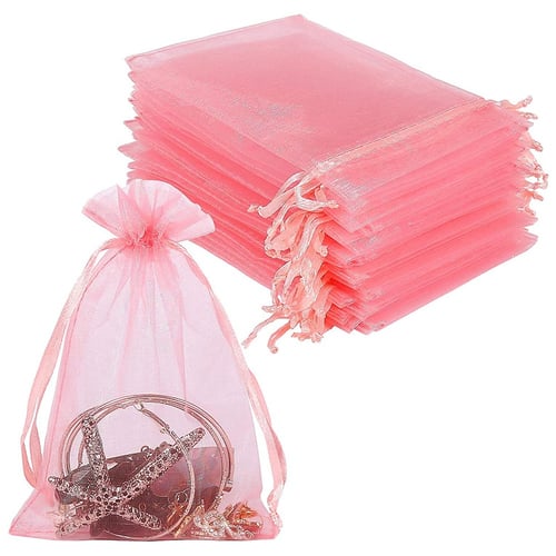 Organza Gift Pouches Wedding Favour Bags Jewellery Pouch 23 Colours and 3 Sizes 