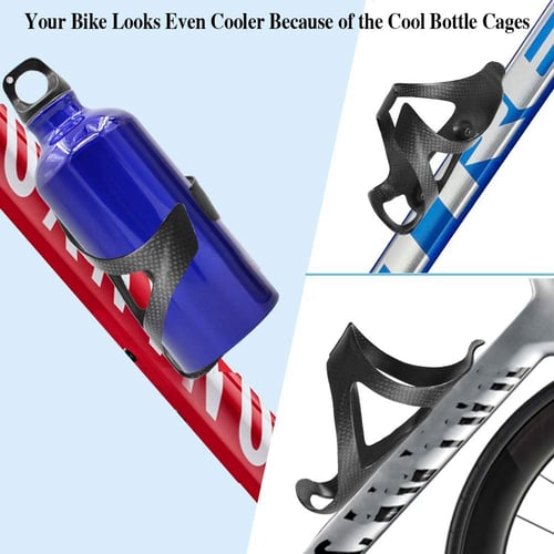 2PCS Bicycle Bike Drink Water Bottle Cage Holder Bracket for Road Bike Cycling