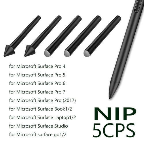Official Microsoft Surface Pro 6,5,4,3 Surface Book Stylus Pen+2H H HB B Tip Kit 