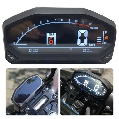 Homyl New Motorbike Universal Tachometer Speedometer Meter Holder Bracket Mount