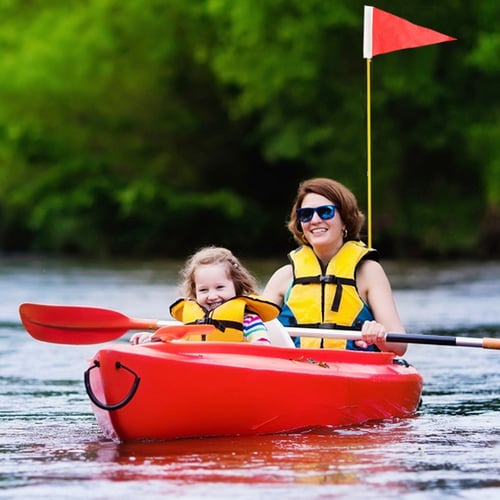 2 Pcs Kayak Dinghy Safety Base Mount for Inflatable Boat Canoe Yacht Boat 