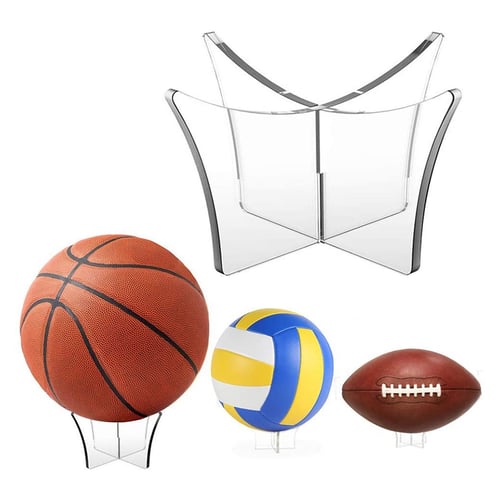 Basketball Display Stand Clear Acrylic Holder 