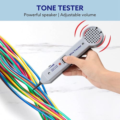 200EP Inductive Amplifier Cable Tester Detector Finder Toner Tone Generator Kits 