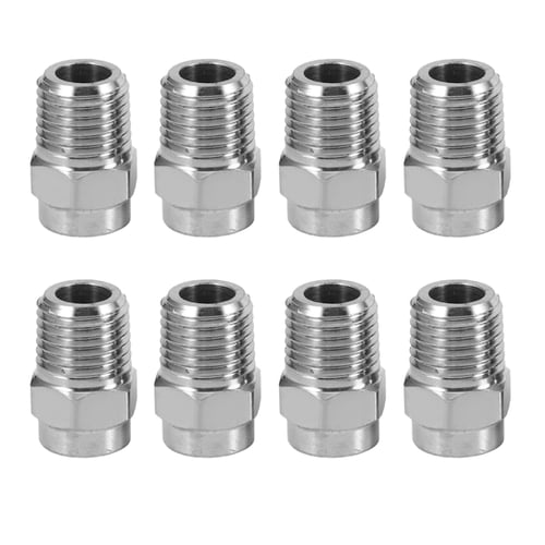 4 Pcs Pressure Washer Surface Cleaner Nozzle Replacement Thread Type Spray 
