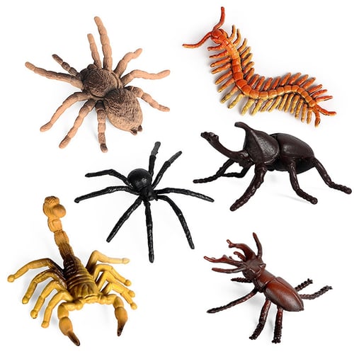 Simulation Insect Wild Spider Animal Model For Kids Child Action Plastic Toy 8C 