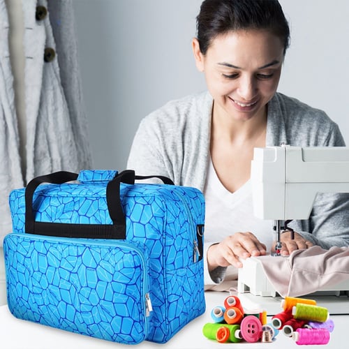 Unisex Large Capacity Tote Bag Travel Portable Sports Sewing Machine Pouch Bag 
