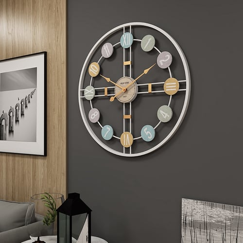 Metal Wall Clock Non Concentric Metal Wall Art Metal Wall Decor Home Decoration 