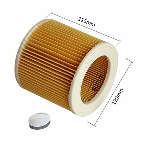 WD 3 Premium Cartridge filter for Kärcher WD 2 WD 3 P Extension Kit WD 3 