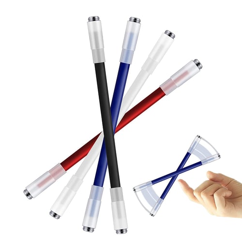 Anti-Skid Stationery Non Slip Spinning Pen Rolling Rotating Ballpoint Pen 