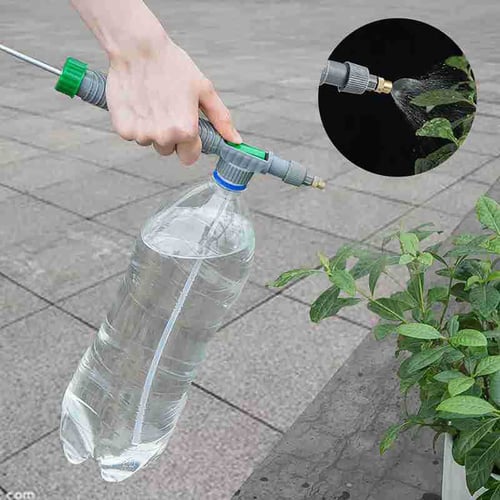 Manual High Pressure Air Pump Sprayer Adjustable Spray Head Garden Watering Tool 