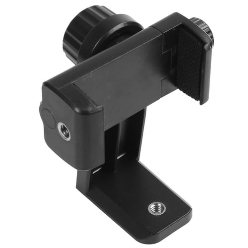 Universal Smartphone Tripod Adapter,Cell Phone Holder Mount Adapter,Black 