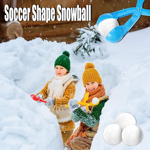 Winter Snow Ball Maker Kids Snowball Scoop Mold set Toys Lightweight Clamp 