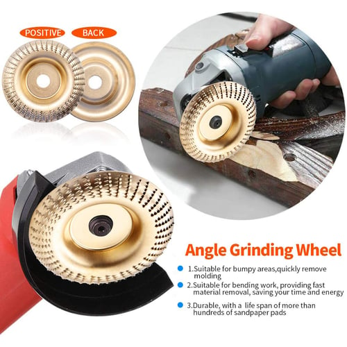 4 Angle Grinding Chain Wheel Wood Carving Disc Grinder For Grinding Metal&Mold 