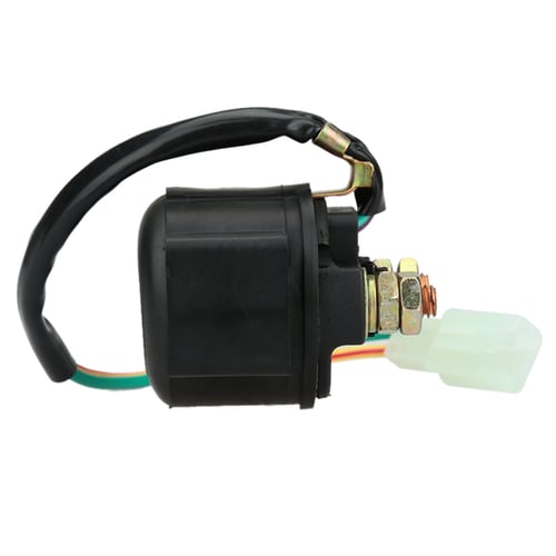 Black Solenoide Starter Relay 12V Cable for Quad Pit Bicycle Motor 110cc 1 O1W3 