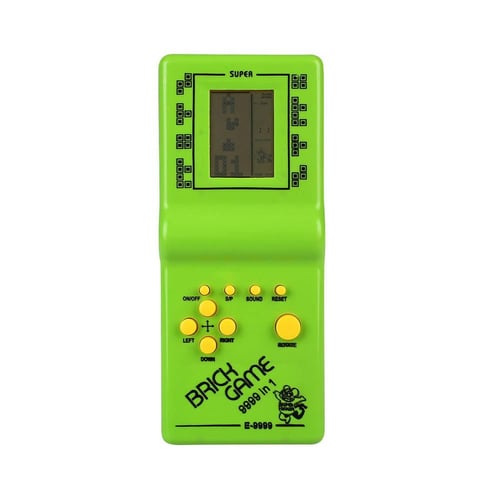 Classic Tetris Hand Held LCD Electronic Game Toys Fun Brick Game Riddle Kids New 