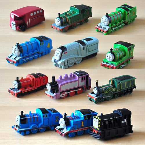 Thomas And His Friends Trains The Tank Engine 12 PCS Action Figure Doll Toys 