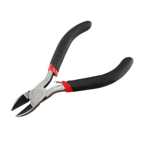 Metal Long Needle Nose Plier Side Cutter Puzzle Modeling Work Precision Tool TOS 