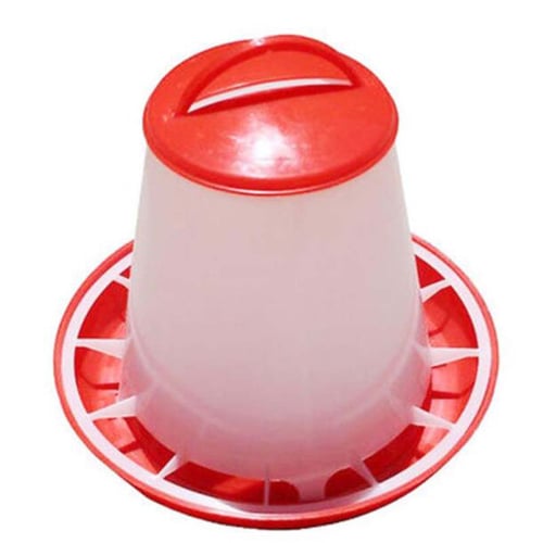 Plastic Chicken Quail Poultry Chick Hen Drinker Food Feeder Waterer Pet Supply 