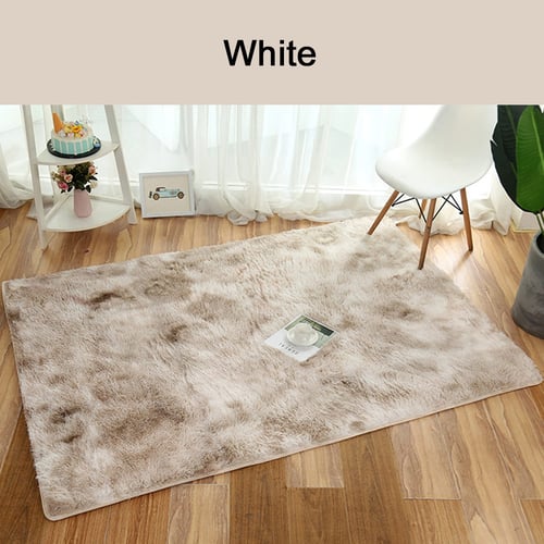 160x120cm Fluffy Rugs SHAGGY RUG Soft Carpet Kids Mat Living Room Floor Bedroom 