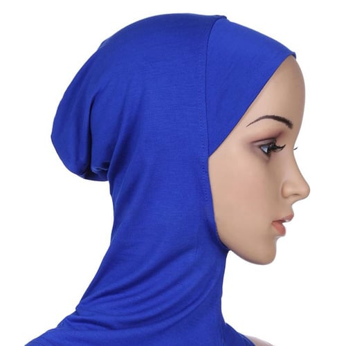 Muslim Women Flower Inner Caps Hijab Indian Scarf Islamic Arab Under Hat Ramadan 
