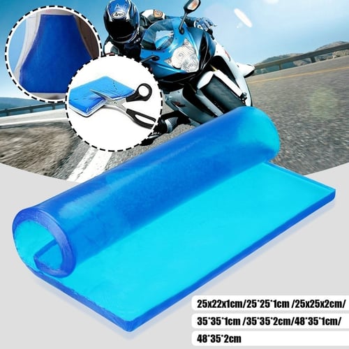 Car Motorcycle Comfort Seat Gel Pad Shock Absorption Mats Cooling Cushion Accessories - Adding Gel Pad To Motorcycle Seat