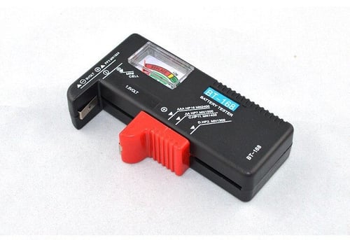 sh AA/AAA/C/D/18650/9V/1.5V Universal Button Cell Battery Volt Checker Tester