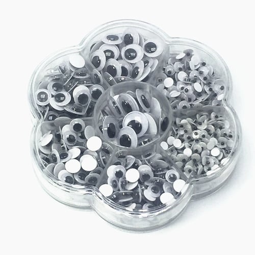 700Pcs Self-adhesive Mixed Eyes For Toys Doll Googly Wiggly Eyes Accessories DIY 