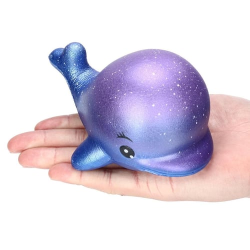 Kawaii Jumbo Dolphin Squishy Charm Slow Rising Squeeze Simulation Kids Toys 2018 