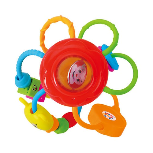 Baby Rattle Activity Hand Ball Rattles Educational Toys Babies Puzzle Grasp Ball 