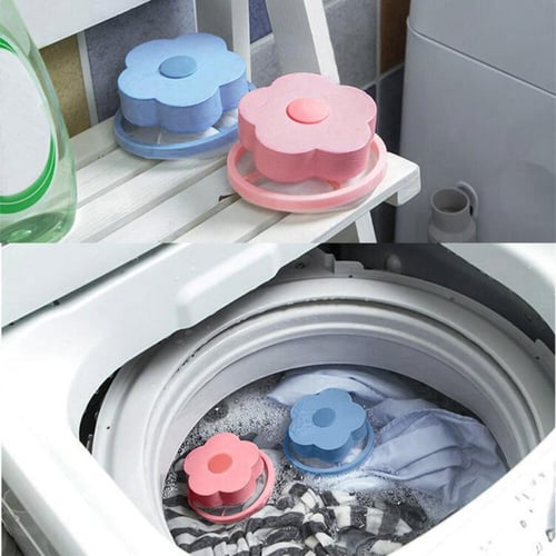 Laundry Filter Bag Floating Pet Lint Hair Catcher Washing Machine Mesh Pouch 