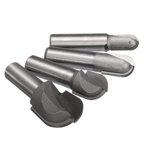 1/2 Inch Shank Core Box Ball Round Nose Router Bits 1 Inch Head Diameter Bits;1/2 Inch Shank Core Box Ball Round Nose Router Bits 1 Inch Head Diameter