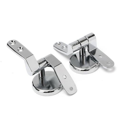 Stainless Steel Toilet Chrome Hinges With Fittings Toilet Seat Repair Mountings