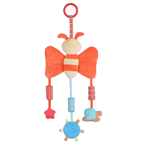 Infant Hanging Bell Toy Doll Cute Rattles Plush Pram Stroller Crib Baby Toy F 