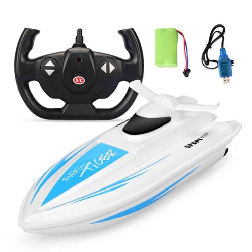 3322 4CH 2.4Ghz Radio Control Racing Boat Speedboat Kids Toy Remote Controller 